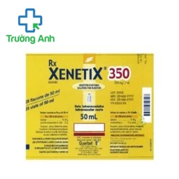 Xenetix 350 (50ml) - Thuốc cản quang giúp chụp X quang hiệu quả