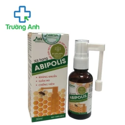 Xịt họng Abipolis Abipha - Hỗ trợ làm dịu họng, giảm đau rát họng hiệu quả