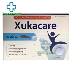 Xukacare - Hỗ trợ giảm nguy cơ táo bón hiệu quả