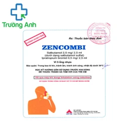 Zencombi 2,5mg/2,5ml - Thuốc điều trị co thắt phế quản hiệu quả