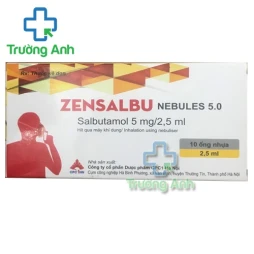 Zensalbu nebules 5.0 - Thuốc điều trị co thắt và hen phế quản hiệu quả của CPC1HN