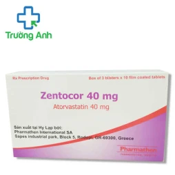 Zentocor 40mg - Thuốc điều trị giảm cholesterol hiệu quả của Hy Lạp