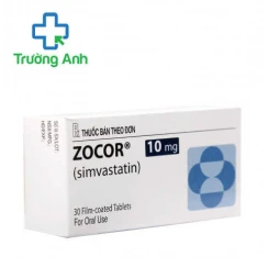 Zocor 10mg - Thuốc điều trị mạch vành hiệu quả của Mỹ