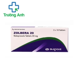 ZOLBERA 20 - Thuốc điều trị viêm loét dạ dày tá tràng của Ấn Độ