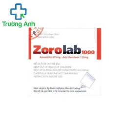 Zorolab 1000 - Thuốc điều trị nhiễm khuẩn nặng hiệu quả của Hataphar
