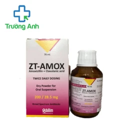 ZT-Amox 200/28.5mg Bilim - Thuốc điều trị nhiễm khuẩn hiệu quả