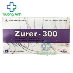Zurer-300 - Thuốc điều trị nhiễm khuẩn hiệu quả của Davipharm