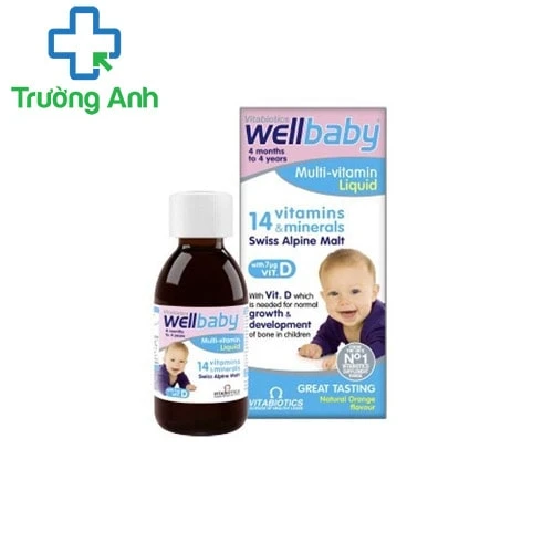 Wellbaby multivitamin - Giúp bổ sung các dưỡng chất cho trẻ phát triển hiệu quả