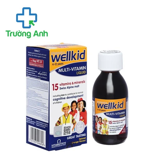 Wellkid Multi-Vitamin Liquid 150ml - Hỗ trợ bổ sung vitamin và khoáng chất