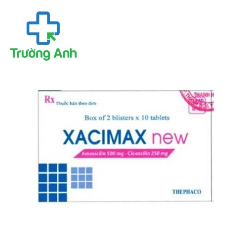 Xacimax new - Thuốc điều trị nhiễm khuẩn hiệu quả