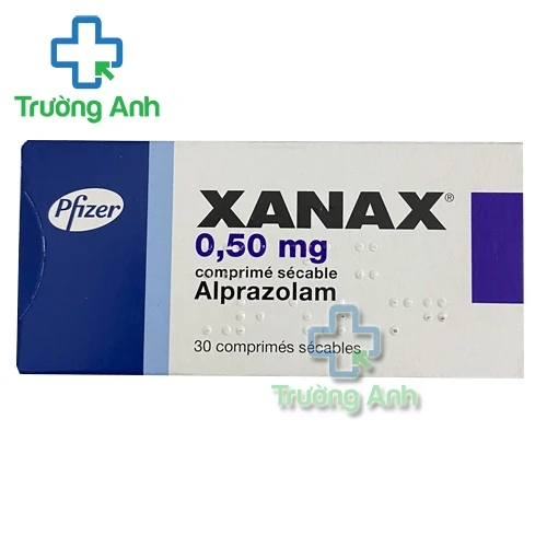 Xanax 0.5mg - Thuốc điều trị hội chứng hoảng sợ, lo âu hiệu quả của Pfizer