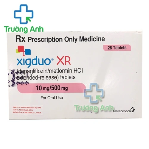 Xigduo XR 10mg/500mg - Thuốc điều trị tiểu đường hiệu quả của AstraZeneca