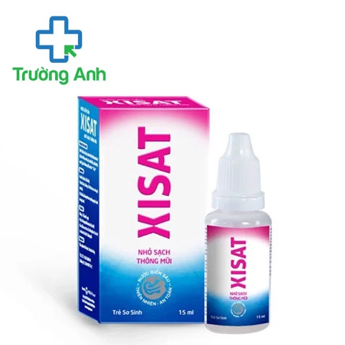 Xisat baby 15ml - Dung dịch nhỏ mũi vệ sinh mũi hiệu quả