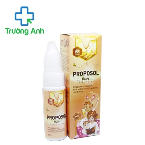 Xịt mũi Proposol Baby 70ml - Dung dịch vệ sinh mũi hiệu quả của DK Pharma 