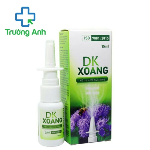 Xịt mũi thảo dược DK Xoang - Hỗ trợ giảm viêm mũi xoang hiệu quả