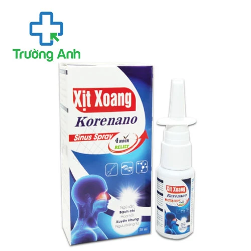 Xịt xoang Korenano 20ml Fusi - Hỗ trợ giảm viêm xoang, viêm mũi dị ứng hiệu quả