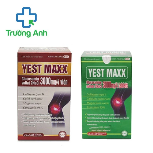 Yess Maxx Rostex Pharma - Hỗ trợ bổ sung dưỡng chất hiệu quả cho khớp