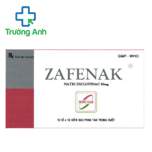 Zafenak 50mg - Thuốc chống viêm xương khớp hiệu quả của Đông Nam