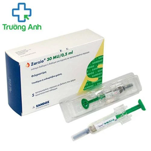 Zarzio 30MU/0.5ml - Thuốc điều trị giảm tiểu cầu hiệu quả của Sandoz