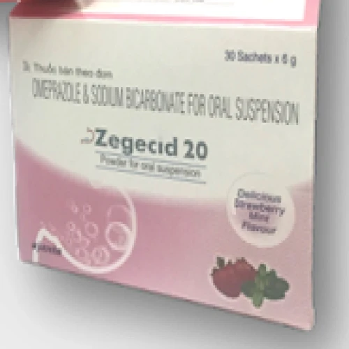 Zegecid 20 (gói) - Thuốc điều trị viêm loét dạ dày, tá tràng hiệu quả