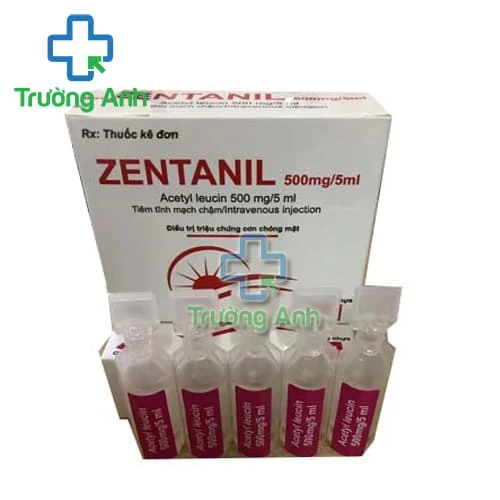 Zentanil 500mg/5ml - Ðiều trị chứng chóng mặt hiệu quả