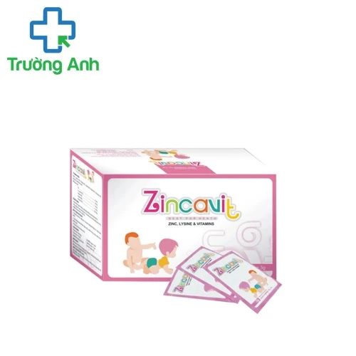 Zincavit - Giúp tăng cường sức khỏe cho trẻ nhỏ hiệu quả