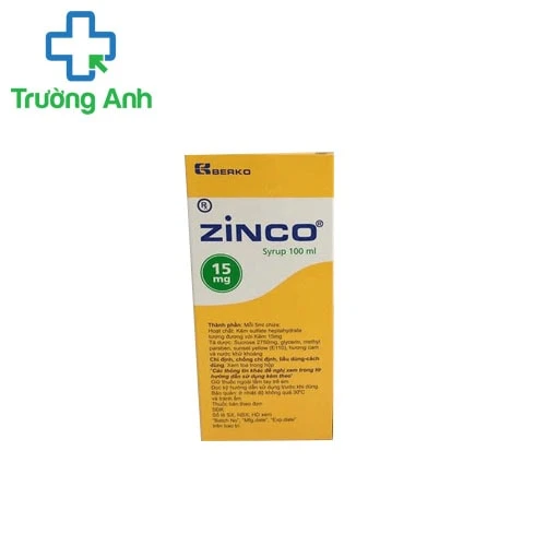 Zinco syrup - Giúp bổ sung kẽm hiệu quả của Hàn Quốc