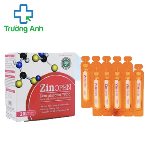 Zinopen Vgas Pharma - Hỗ trợ bổ sung kẽm và vitamin cho cơ thể
