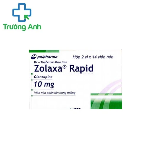 Zolaxa Rapid 10mg - Thuốc điều trị tâm thần phân liệt của Ba Lan
