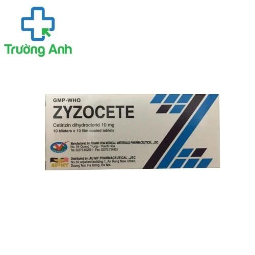 Zyzocete - Thuốc điều trị viêm mũi dị ứng hiệu quả